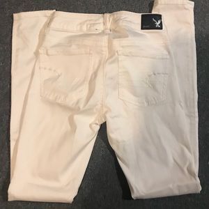 American eagle white jeans - stretchy